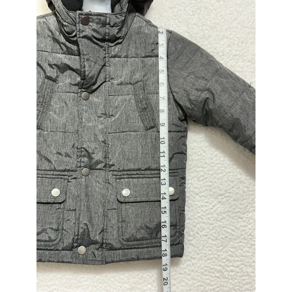 Rothschild Kids‎ Winter Puffer Jacket Hooded Grey Size 24M Boys Girls